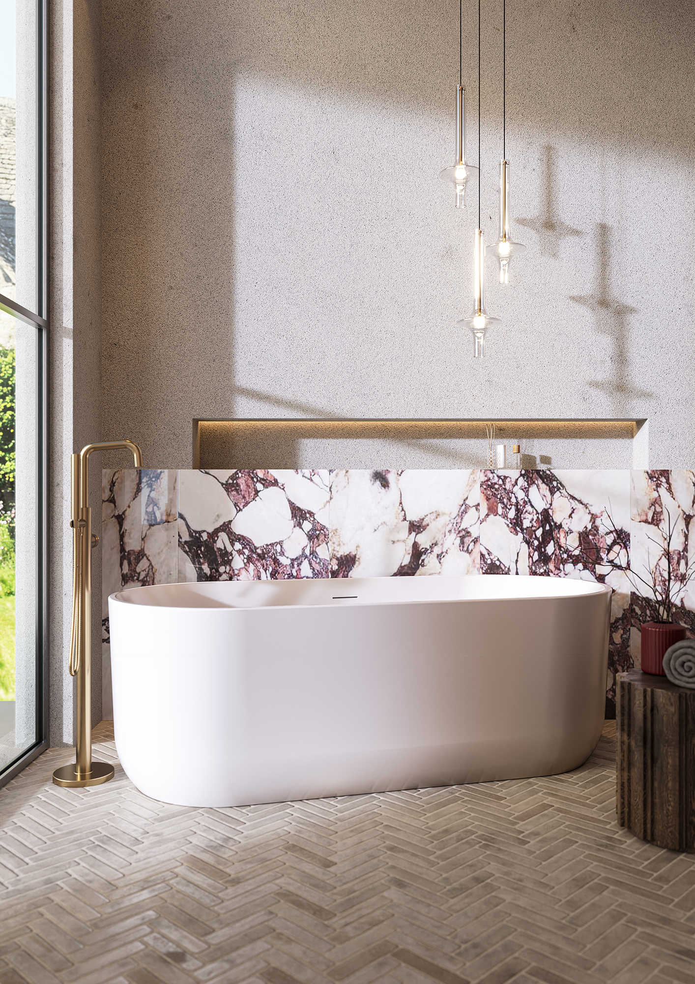 Eden Oval Freestanding Bath