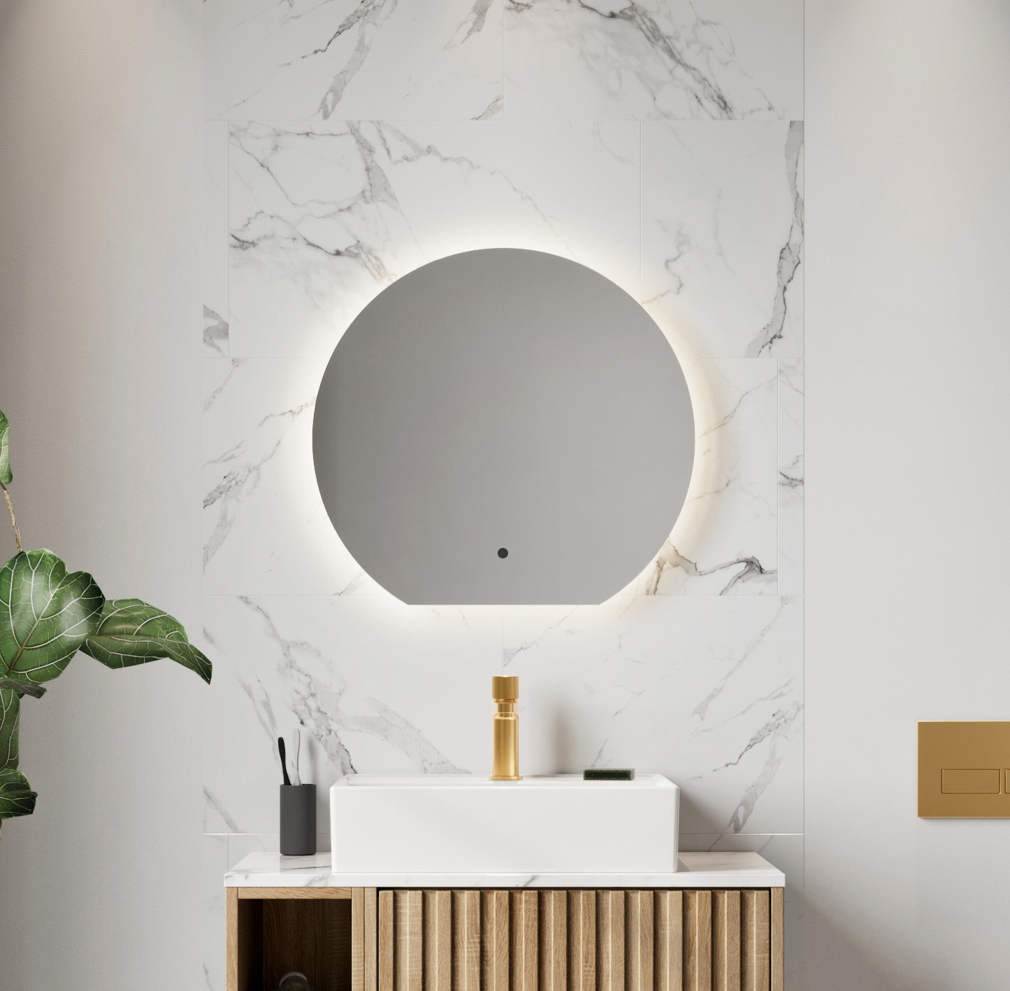 ALBA LED Mirror 600×560